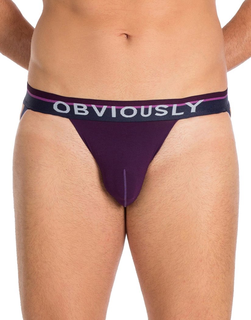 Obviously Purple PrimeMan AnatoMAX Jockstrap