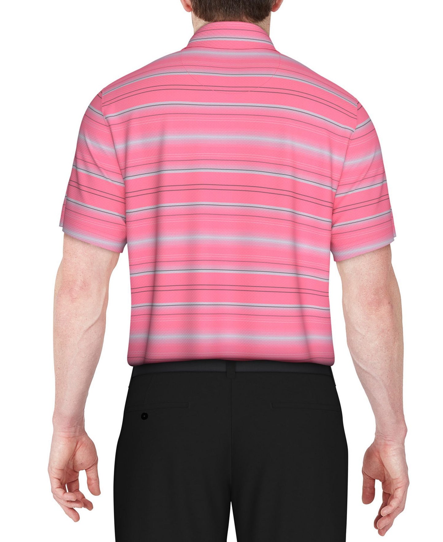 PGA TOUR Stretch-Performance Stripe Polo Shirt