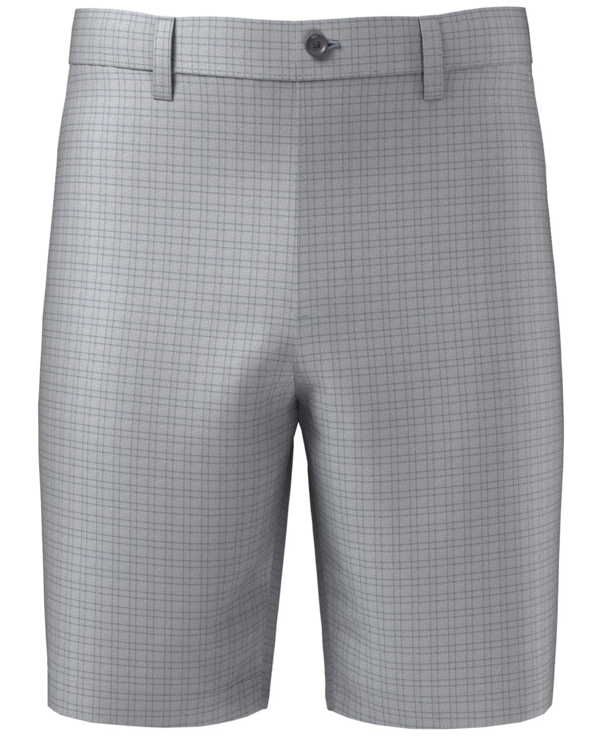 PGA Tour Glen Plaid Polyester Flat Front tradewinds gray