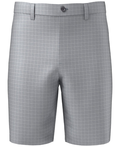 PGA Tour Glen Plaid Polyester Flat Front tradewinds gray