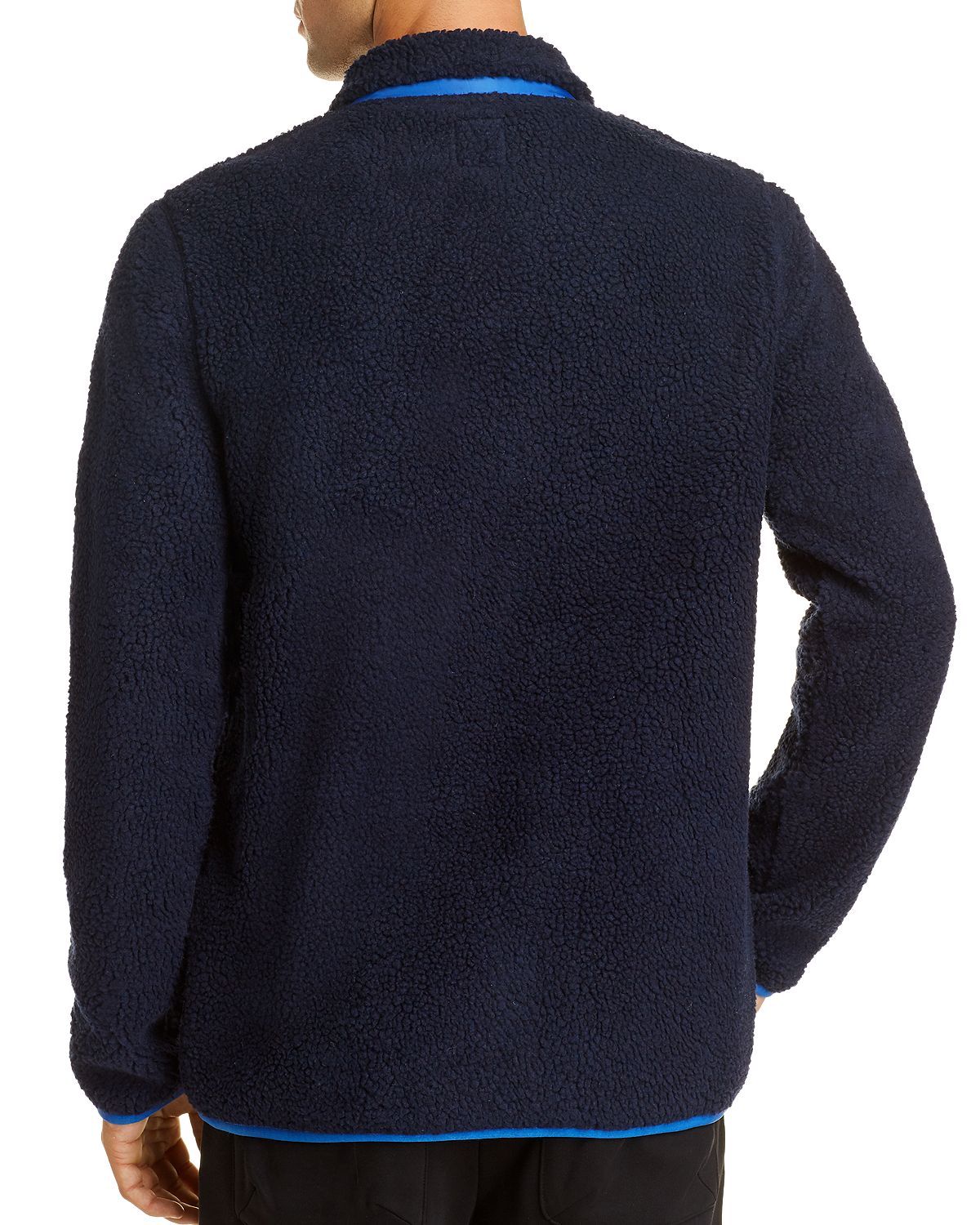 Pacific & Park Sherpa Fleece Jacket Navy/Blue