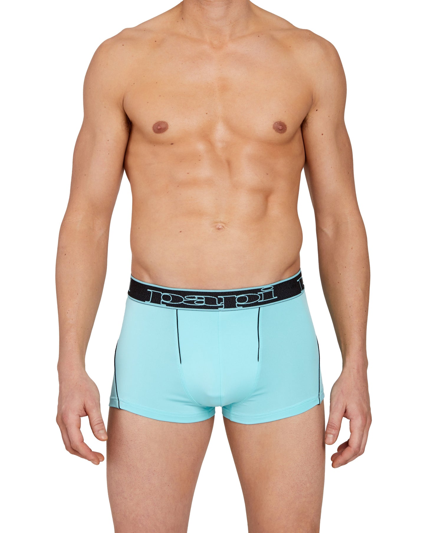Papi Aqua Splash and black 2-Pack Performance Trunks
