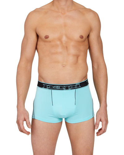 Papi Aqua Splash and black 2-Pack Performance Trunks