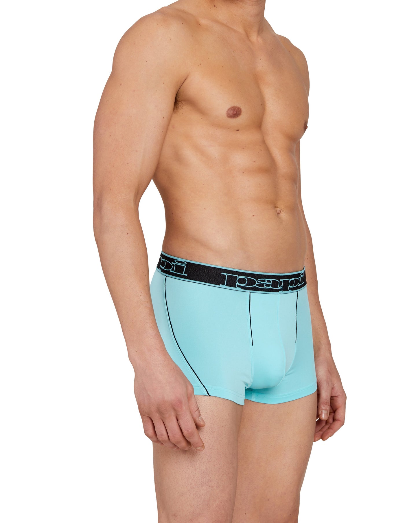 Papi Aqua Splash and black 2-Pack Performance Trunks