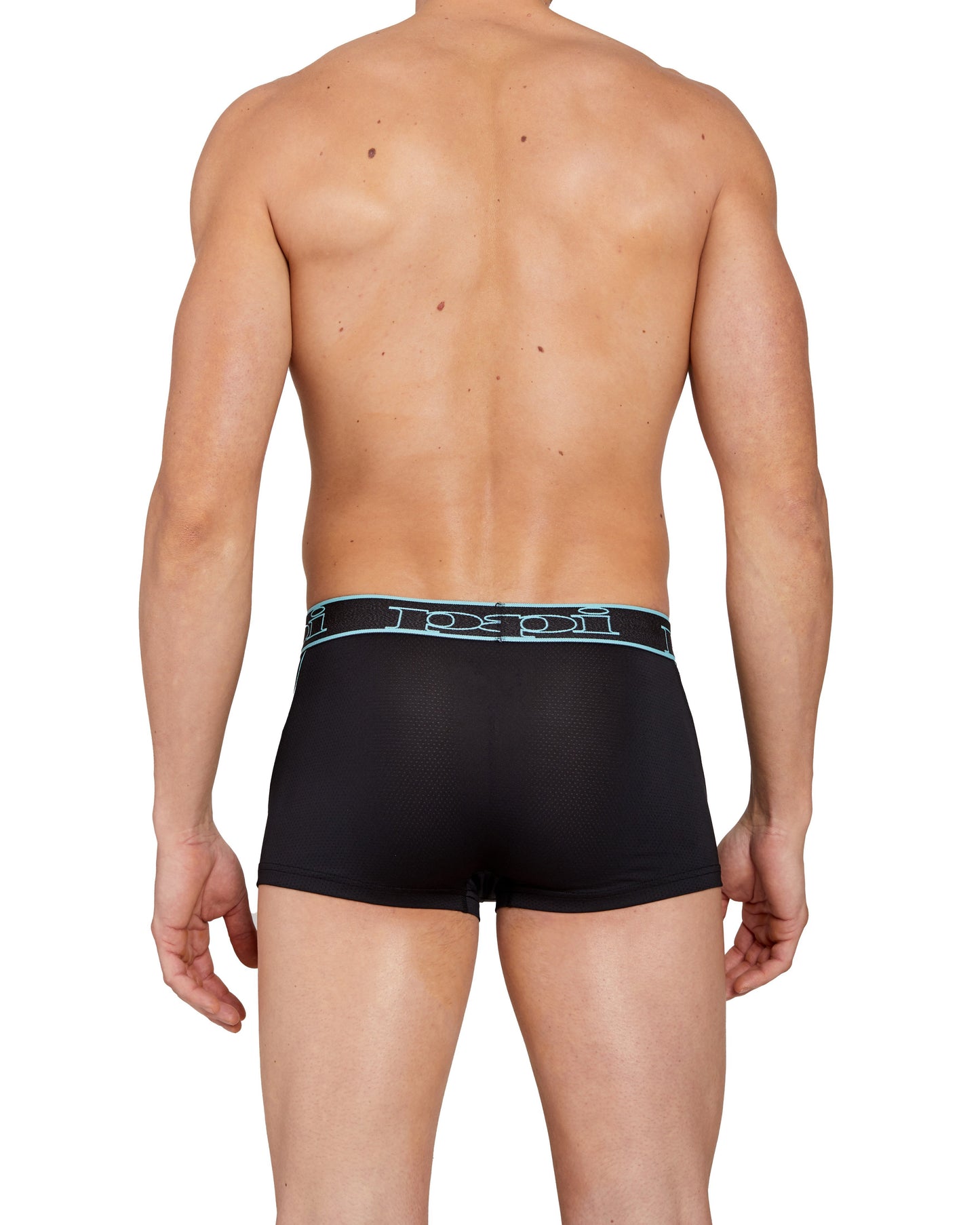 Papi Aqua Splash and black 2-Pack Performance Trunks