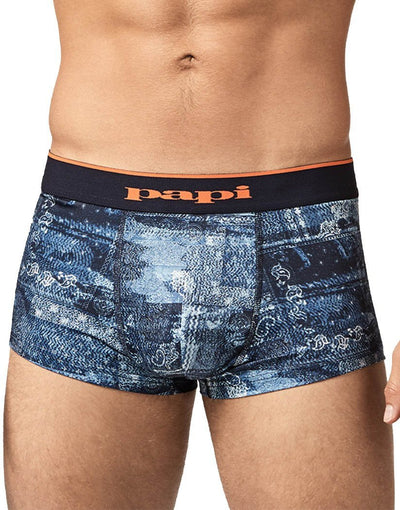 Papi UMPA026-BLPTN 2-pack Microflex Brazilian Trunks