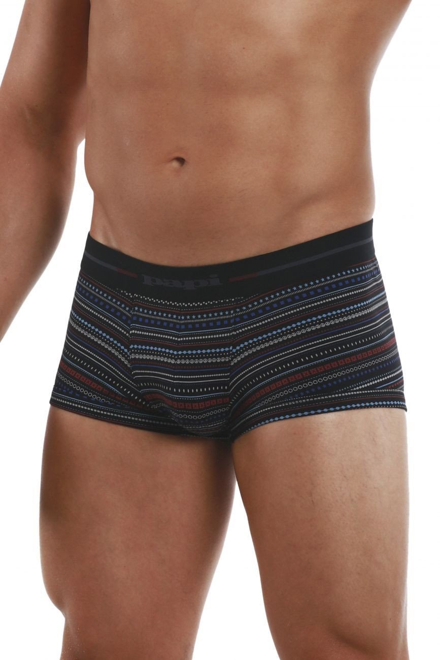 Papi black and Blue 554569-968 Pencil Stripes Brazilian Trunk