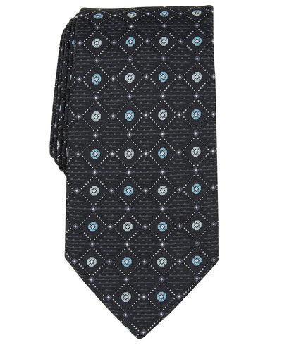 Perry Ellis Laytone Diamond Medallion Tie