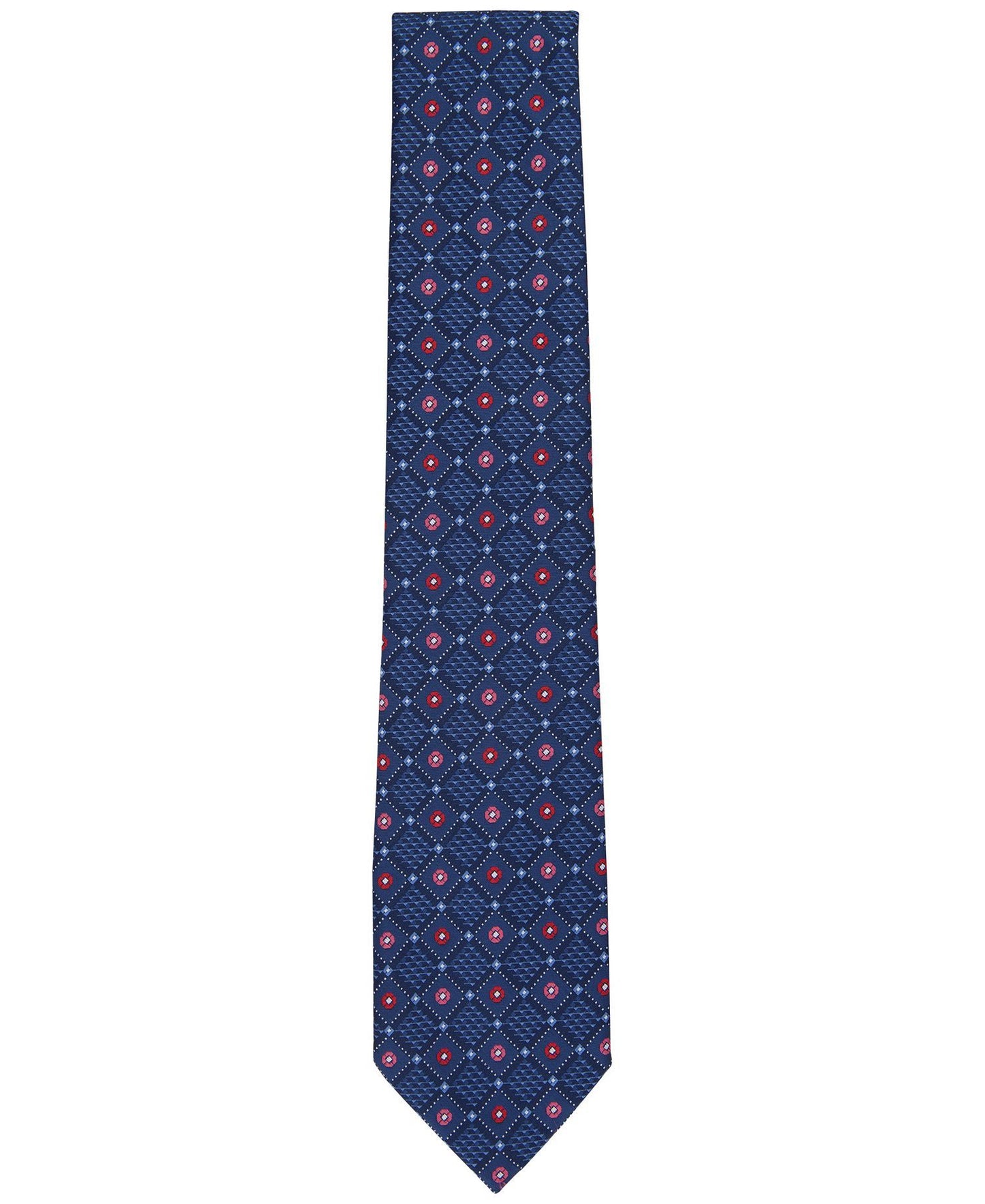Perry Ellis Laytone Diamond Medallion Tie