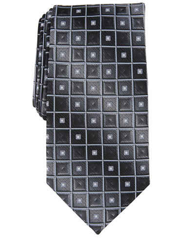Perry Ellis Mower Geo-Tile Tie