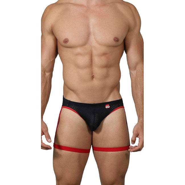 Pikante Black Adventures Garter Brief