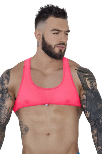 Pikante Fuchsia Sonar Crop Top