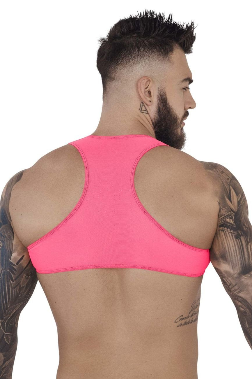 Pikante Fuchsia Sonar Crop Top