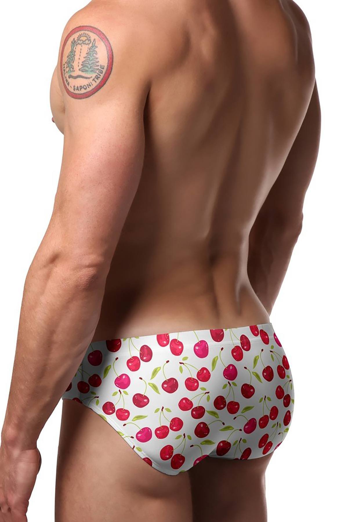 Pool Boy Cherries Swim Brief
