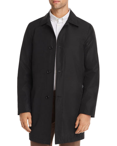 Ps Paul Smith Waterproof Trench Coat Black