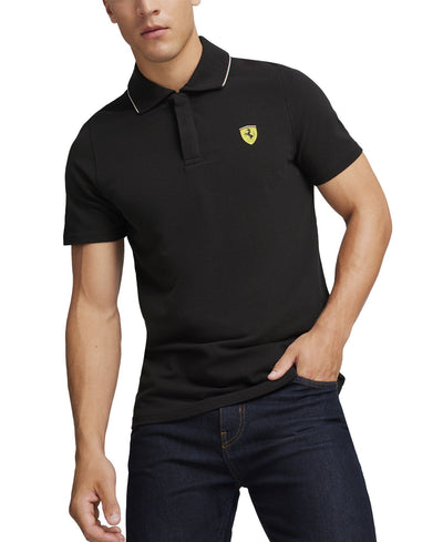 Puma Ferrari Race Short-Sleeve Tipped Polo Shirt