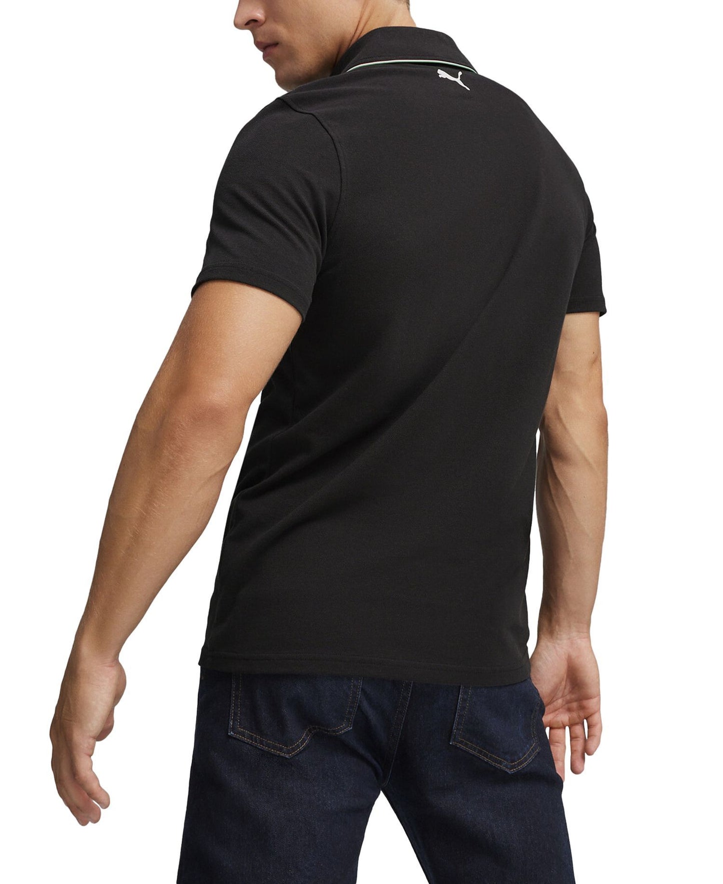 Puma Ferrari Race Short-Sleeve Tipped Polo Shirt