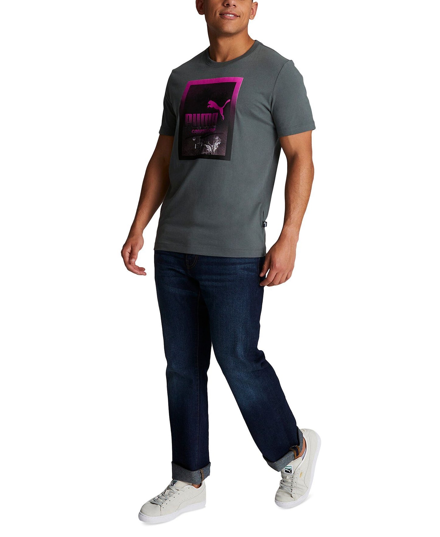 Puma Summer Nights Logo Graphic T-Shirt