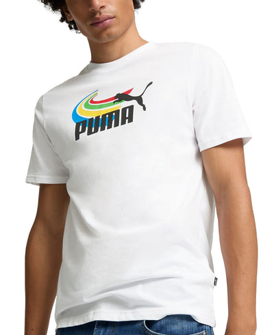Puma Summer Sports Short-Sleeve Graphic T-Shirt