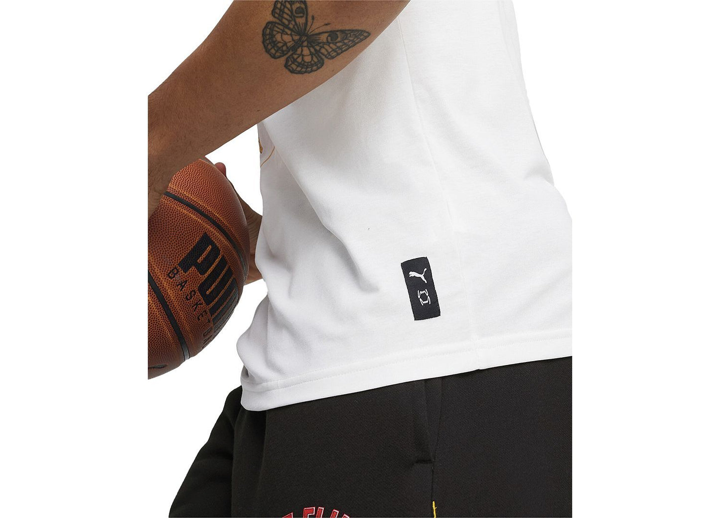 Puma Swished Regular-Fit Logo Graphic T-Shirt