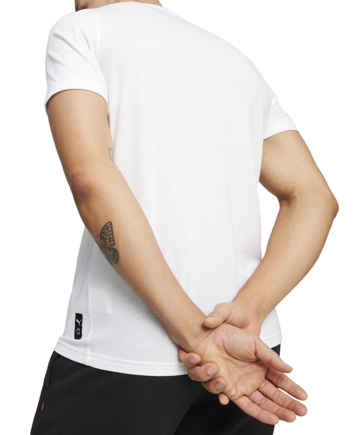 Puma TSA 3 Graphic Crew Neck Short Sleeve T - Shirt white