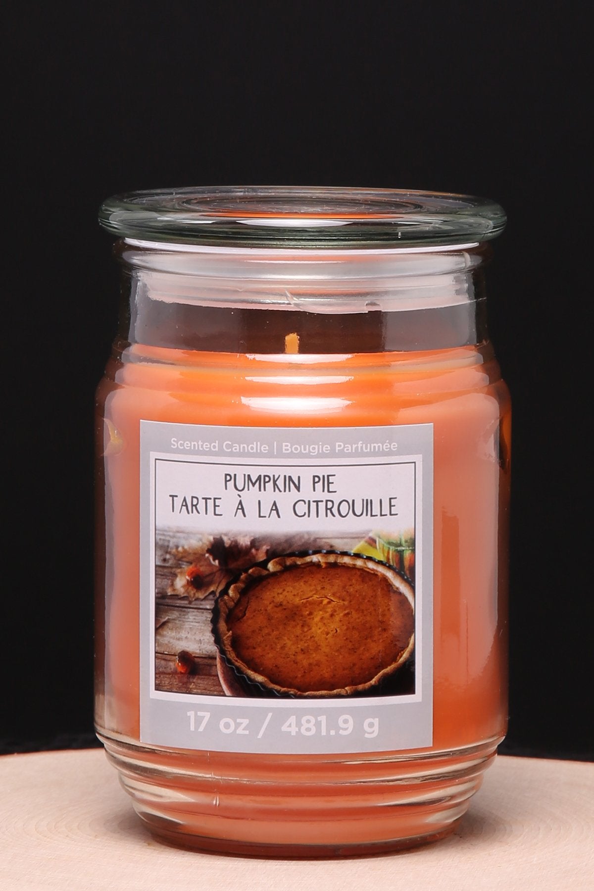Pumpkin Pie 17oz Jar Candle – Cozy Autumn Aroma