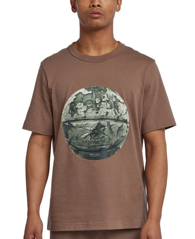Reebok Basketball Graphic T - Shirt - Brown