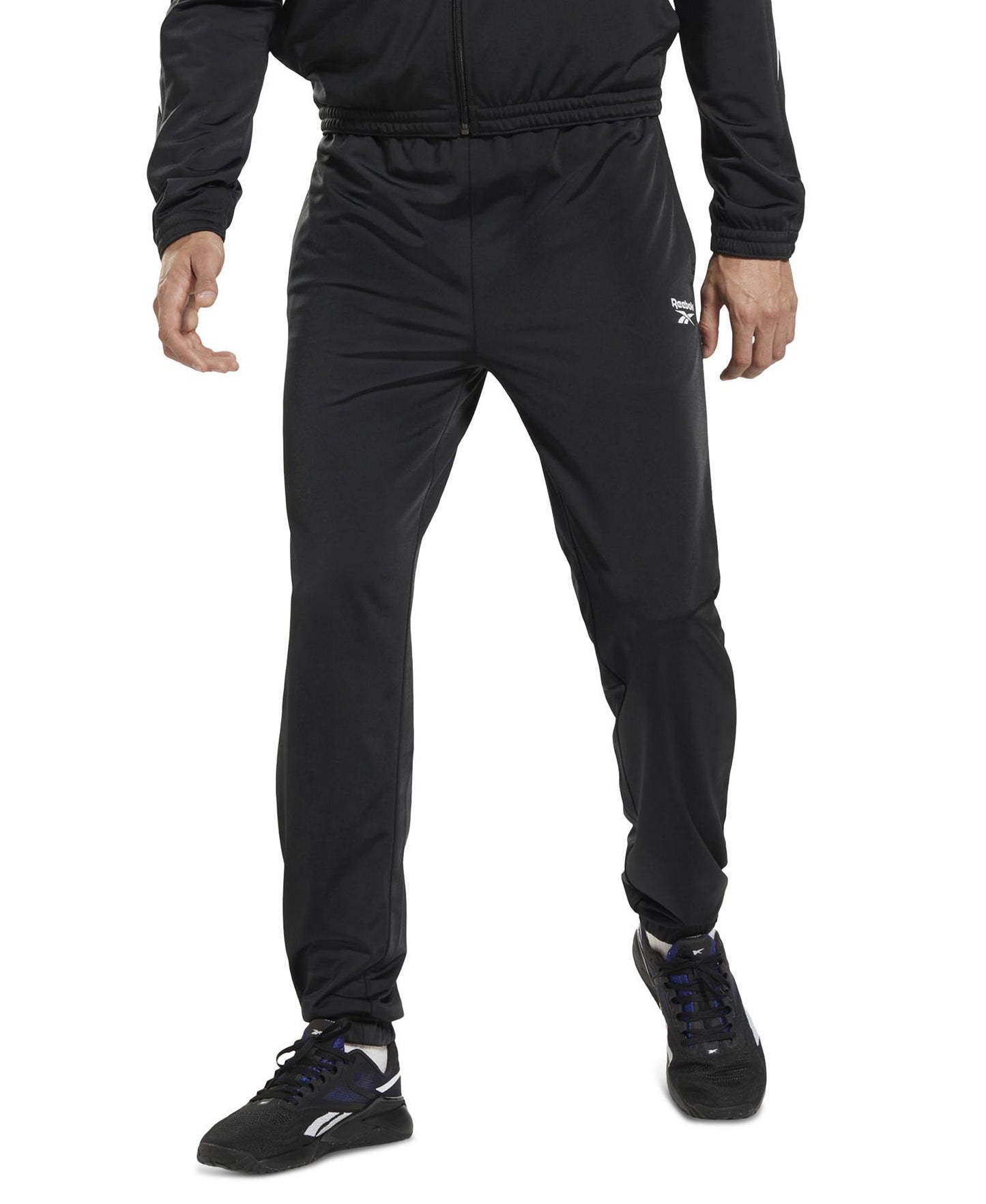 Reebok Regular-Fit Identity Vector Drawstring Track Pants