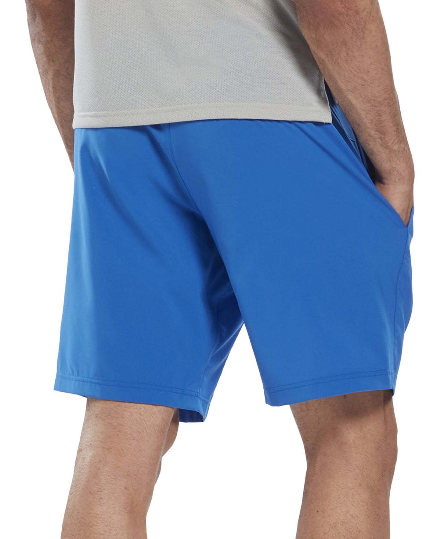 Reebok Regular-Fit Moisture-Wicking 9" Woven Drawstring Shorts
