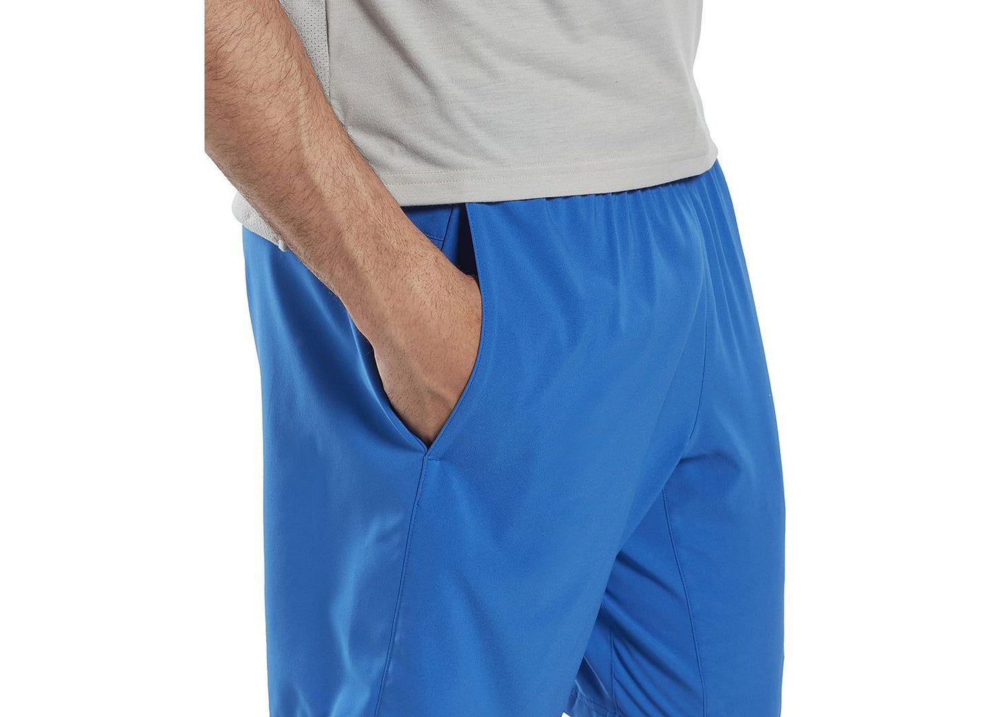 Reebok Regular-Fit Moisture-Wicking 9" Woven Drawstring Shorts