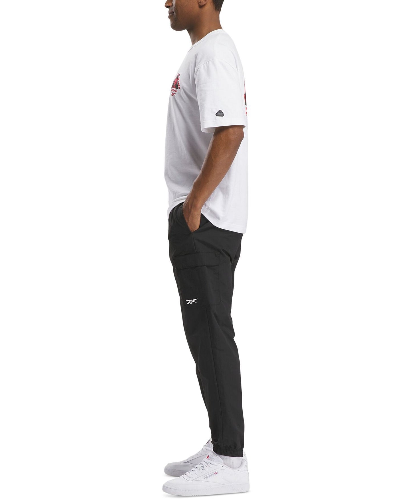 Reebok Regular-Fit Uniform Cargo Pants