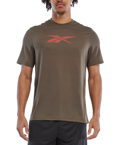 Reebok Vector Performance Short Sleeve Logo Graphic T-Shirt