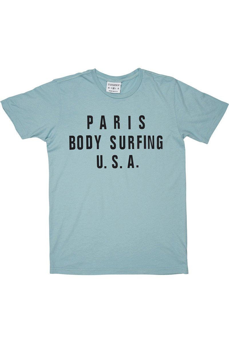 Rxmance Unisex Aqua 'Body Surfing' Tee