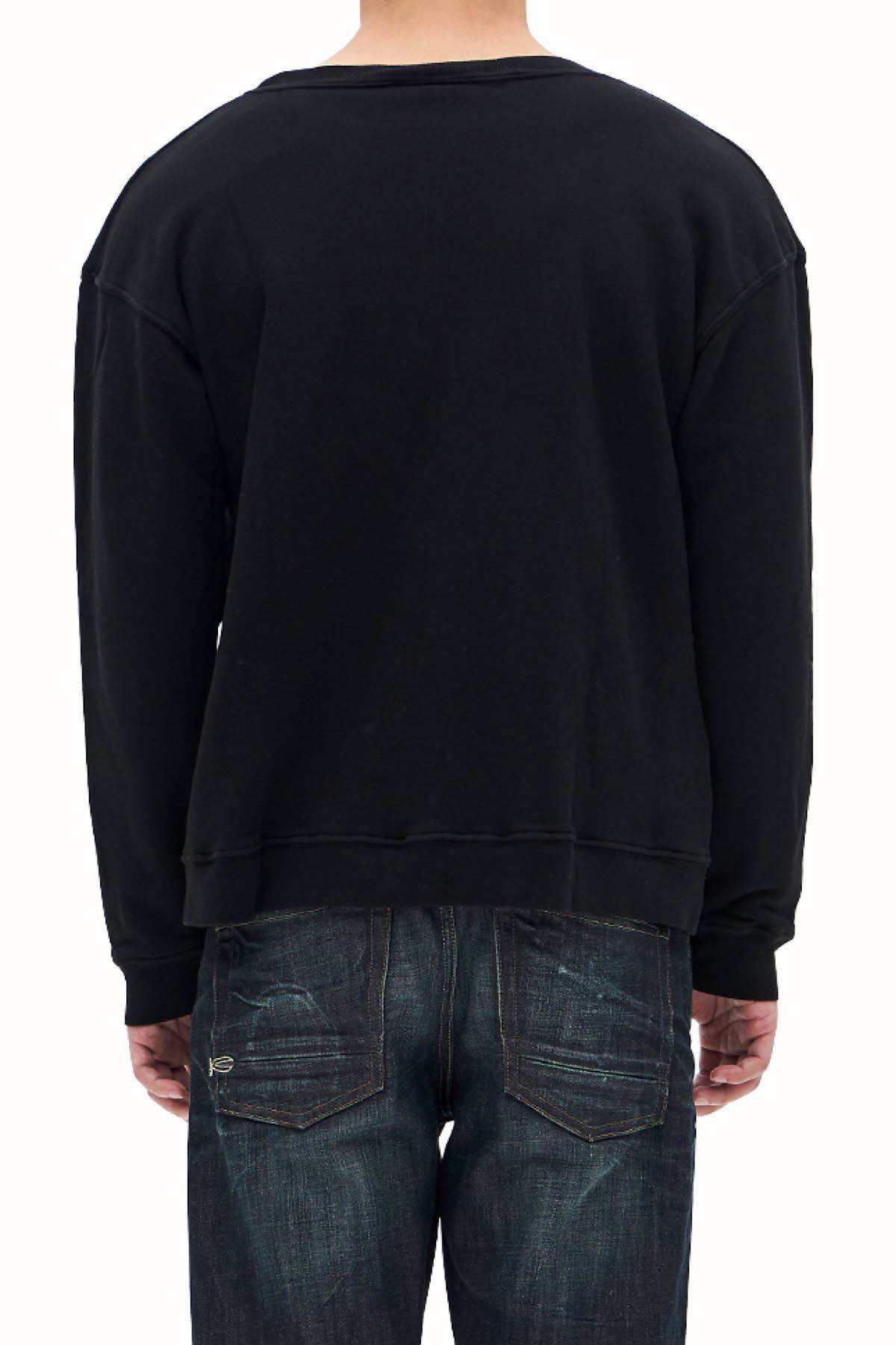 Rxmance Unisex Black Party Dip French Terry Sweatshirt