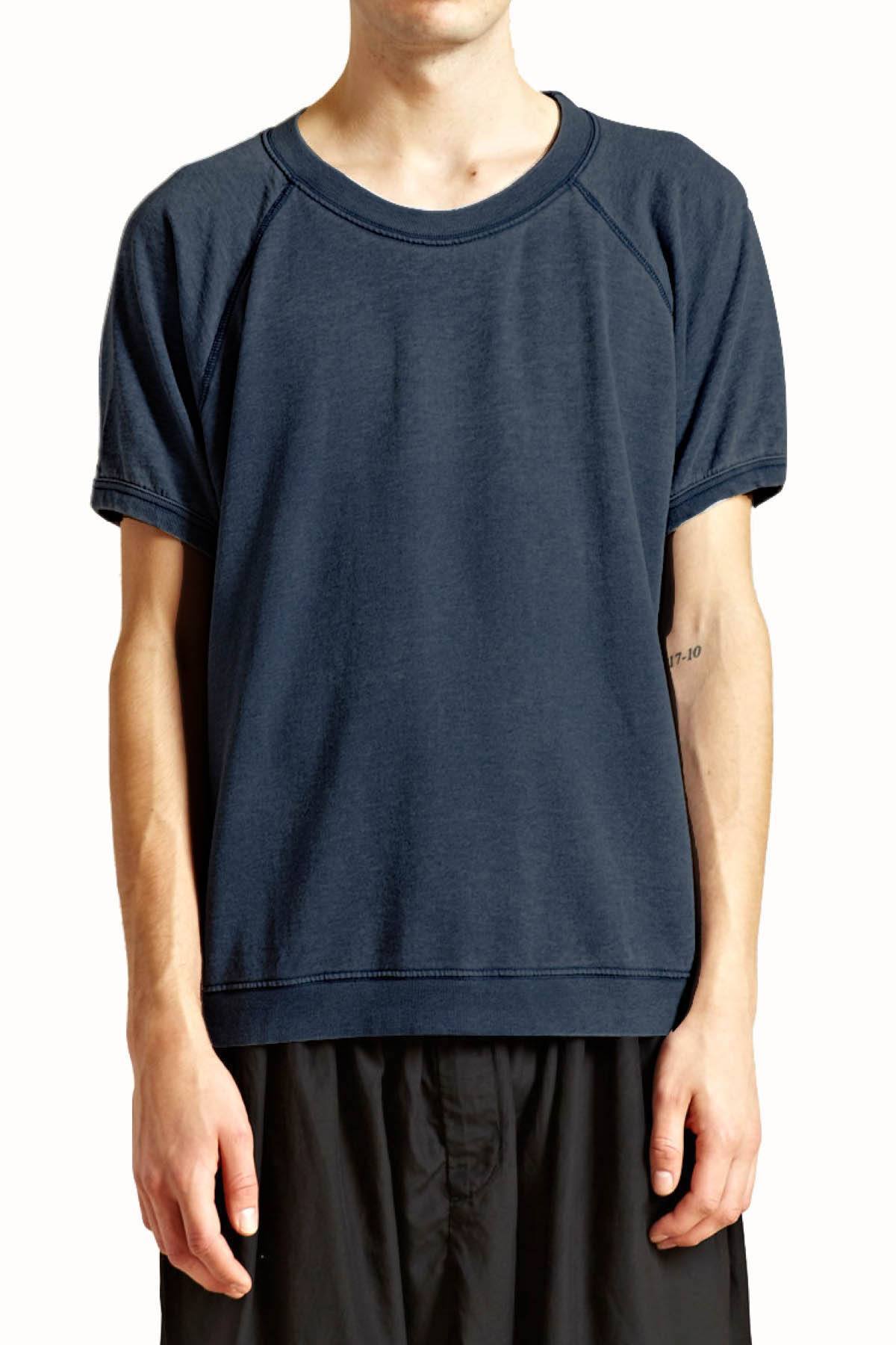 Rxmance Unisex Denim-Blue S/S Sweatshirt