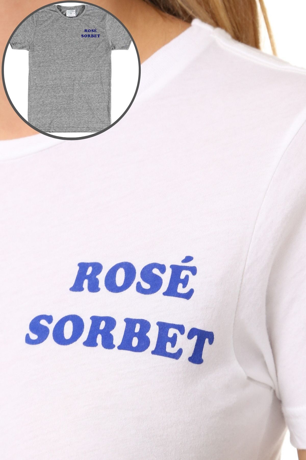 Rxmance Unisex Heather Grey 'Champagne' Tee