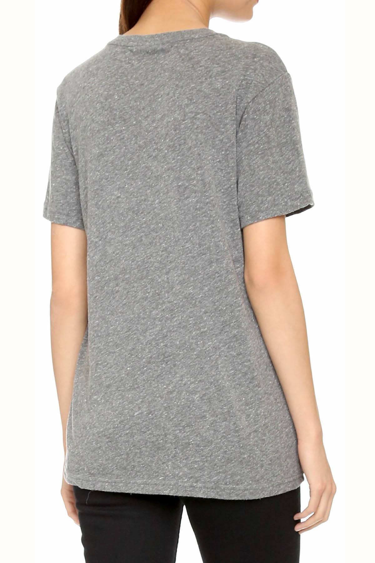 Rxmance Unisex Heather Grey 'Ski Bum' Tee