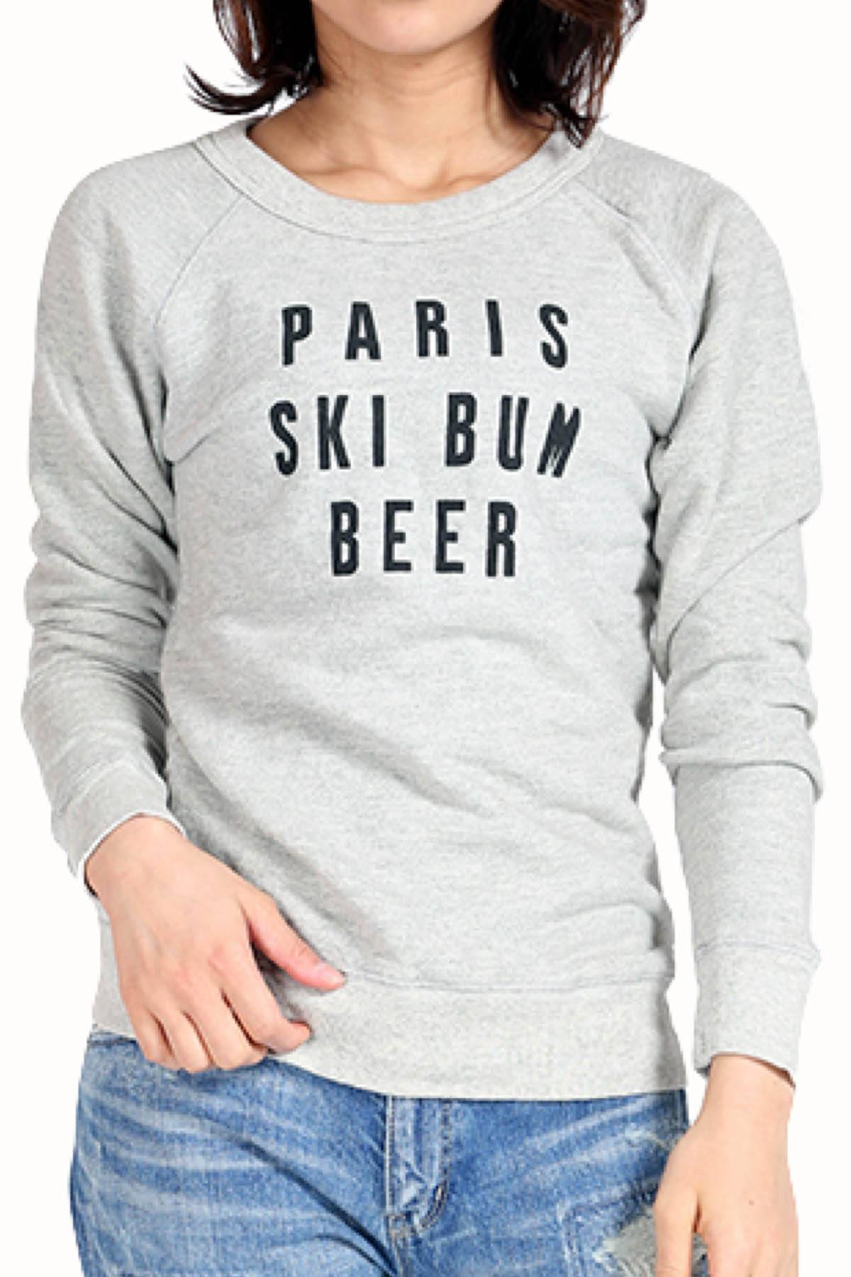 Rxmance Unisex Oatmeal Ski Bum Sweatshirt