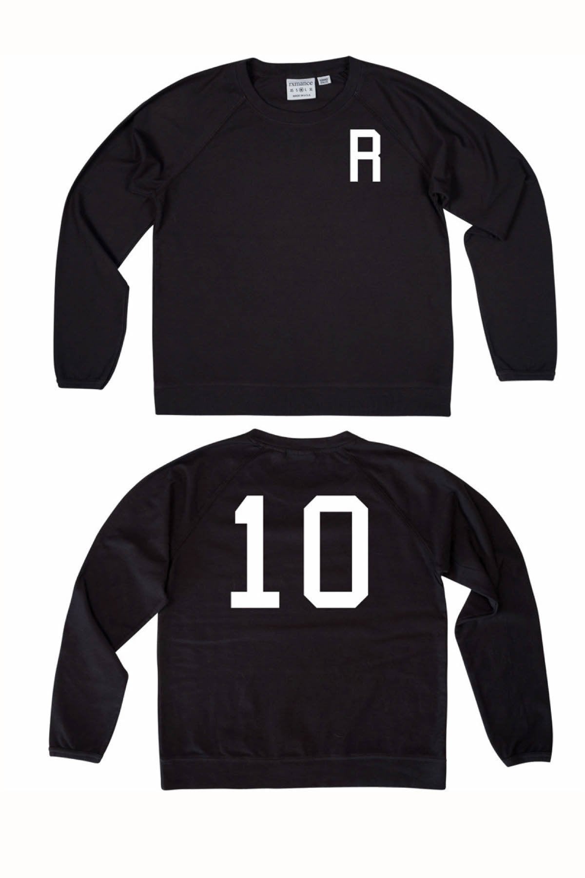 Rxmance Unisex Phantom Black 'R-10' Sweatshirt