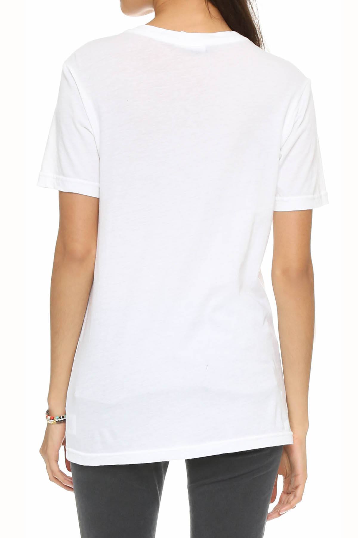 Rxmance Unisex White 'Pasta Party' Tee
