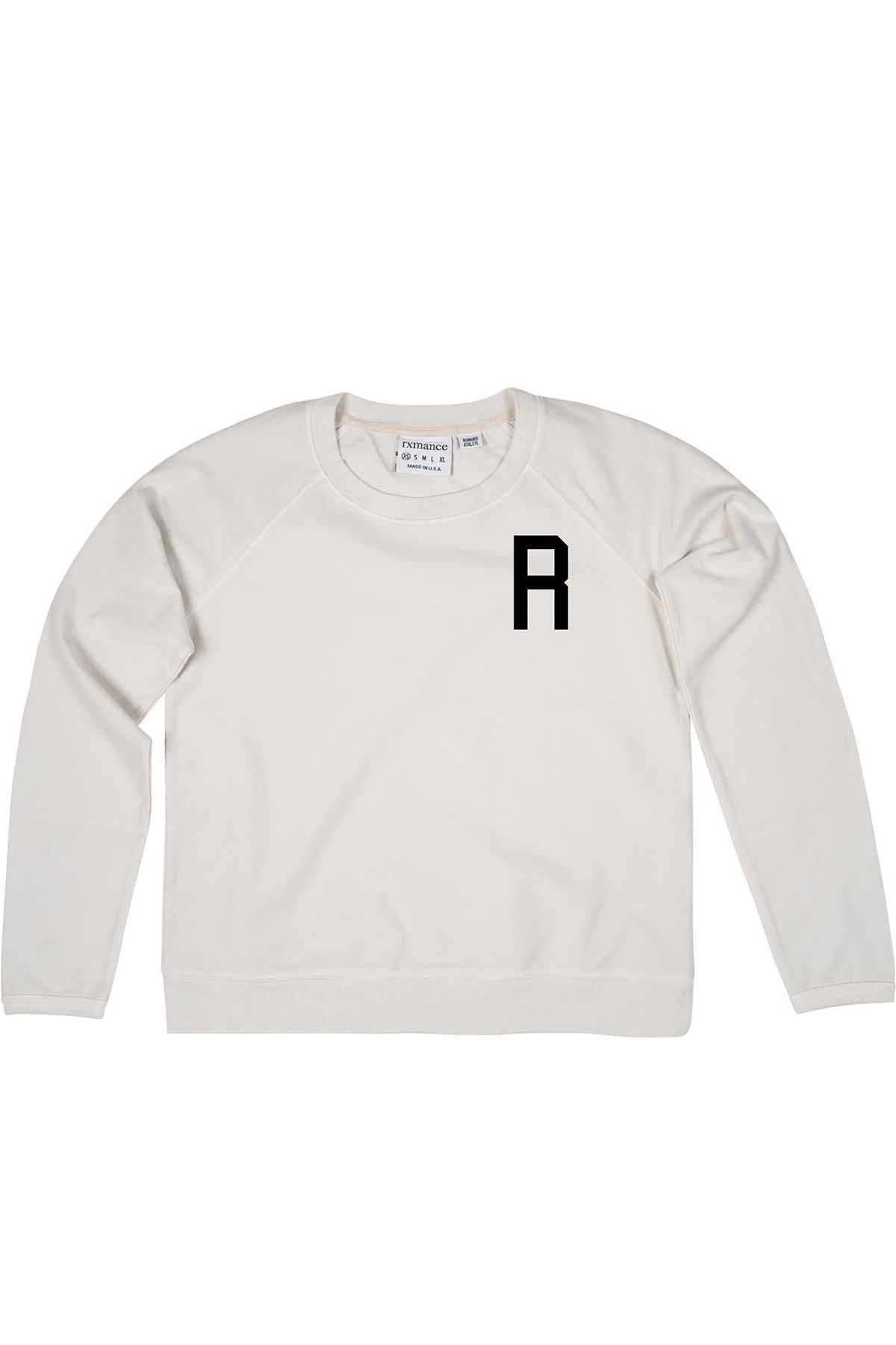 Rxmance Unisex White Sand 'R-10' Sweatshirt