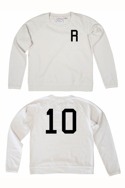 Rxmance Unisex White Sand 'R-10' Sweatshirt