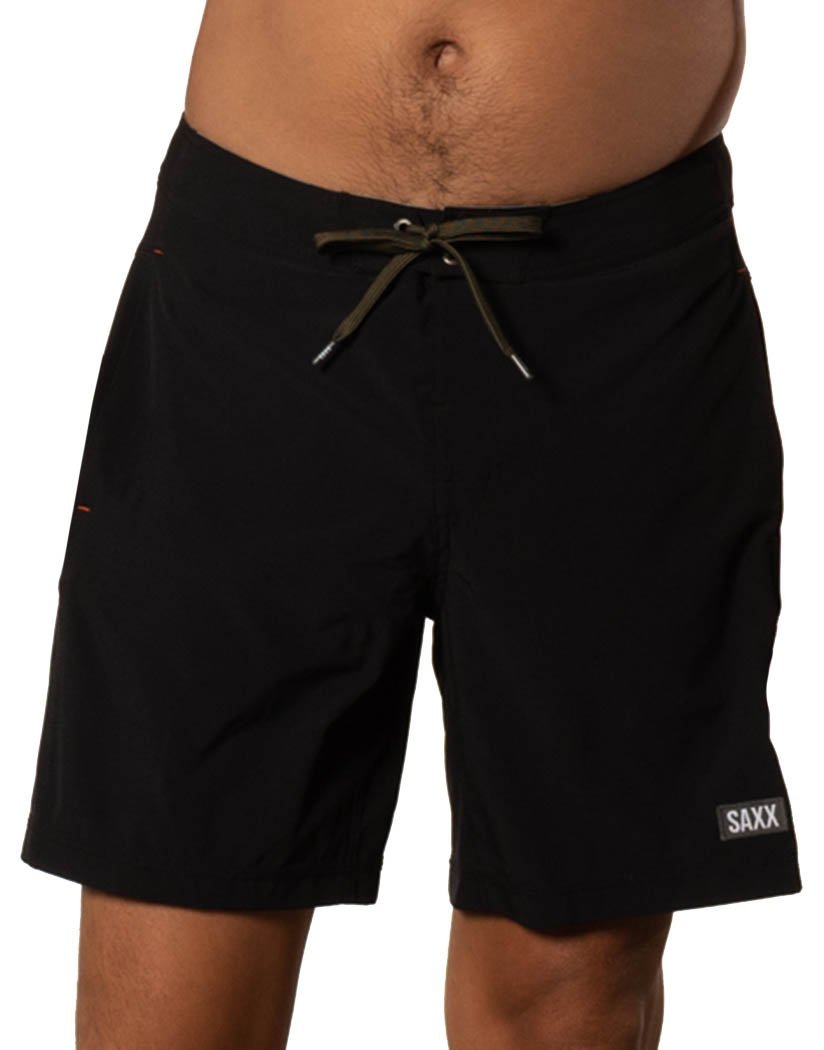 SAXX Black Oh Buoy 2N1 Swim Trunk