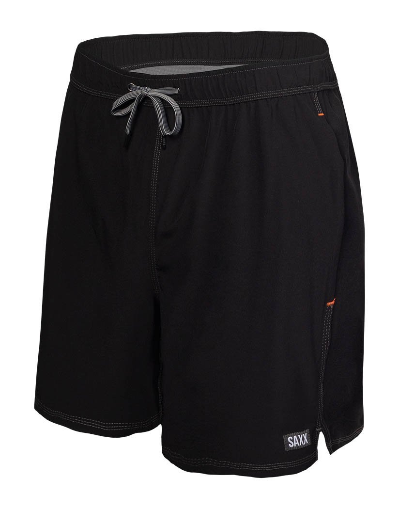 SAXX Black Oh Buoy 2N1 Swim Trunks