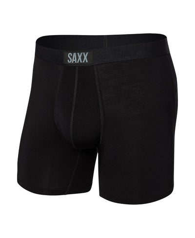 SAXX Black Vibe Super Soft Slim Fit Boxer Brief