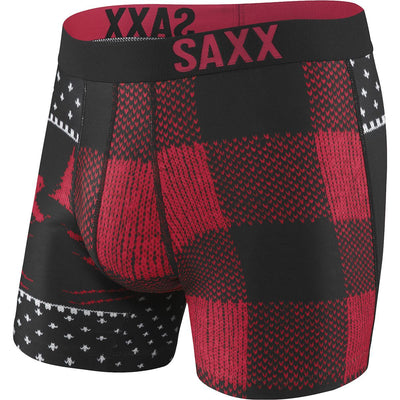 SAXX Red Ugly Xmas Sweater Boxer Brief