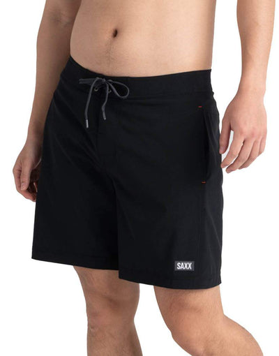 SAXX black Betawave 2n1 Boardie 17 Swim Short
