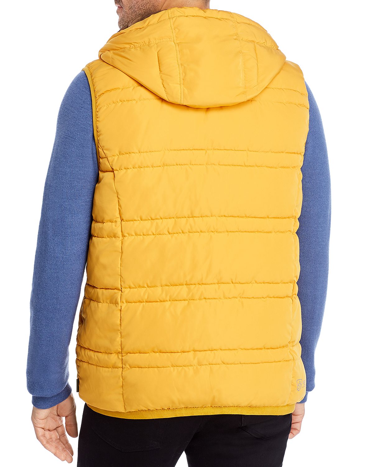 Scotch & Soda Classic Fit Hooded Vest Sunflower Yellow