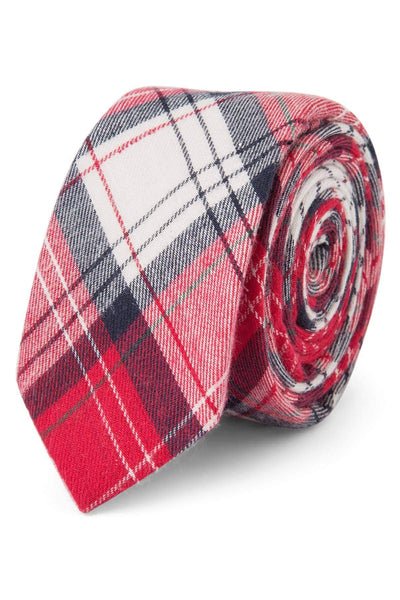 Skinny Tie Madness Red Lithium Tie