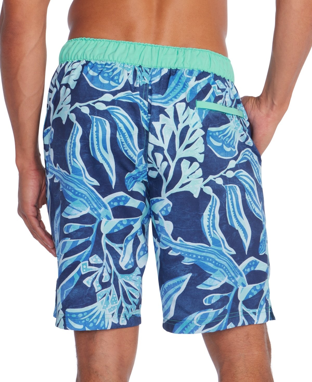 Speedo Print Bondi Basin 20" Boardshorts for Peacoat